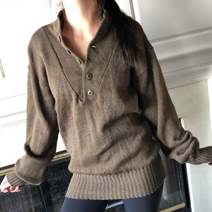 Vintage oversized fisherman wool sweater